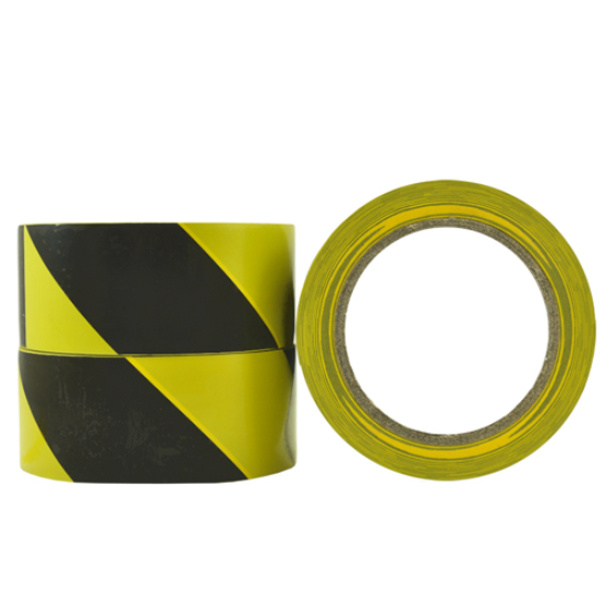 Picture of HAZARD TAPE BLACK / YELLOW 48mm x 33M