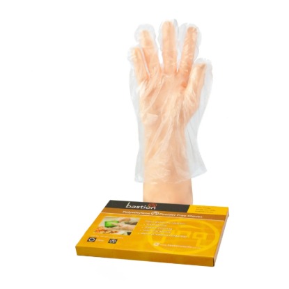 Picture of BASTION GLOVE PE CLEAR LARGE 