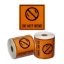 Picture of LABEL DO NOT BEND ORANGE/BLACK 99mmx99mm ROLL/500