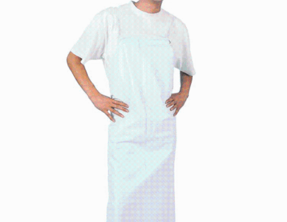 Picture of APRON REUSABLE PVC WHITE PP 900x1500mm